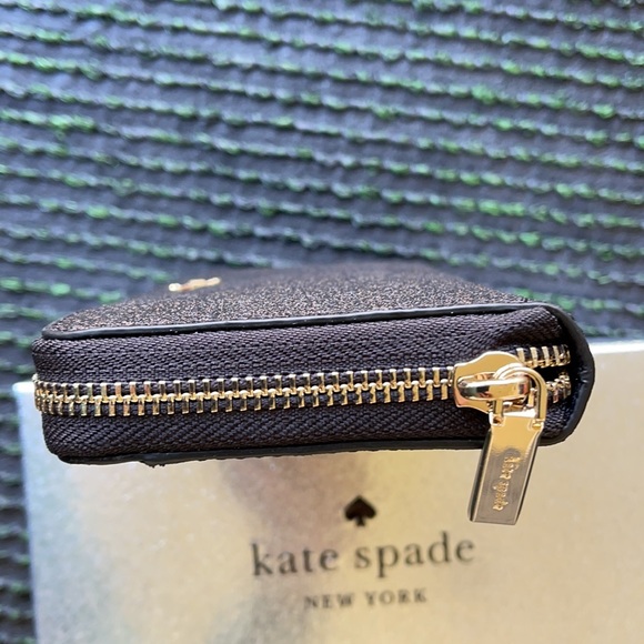 Kate Spade shimmy glitter boxed large continental wallet - Picture 5 of 16